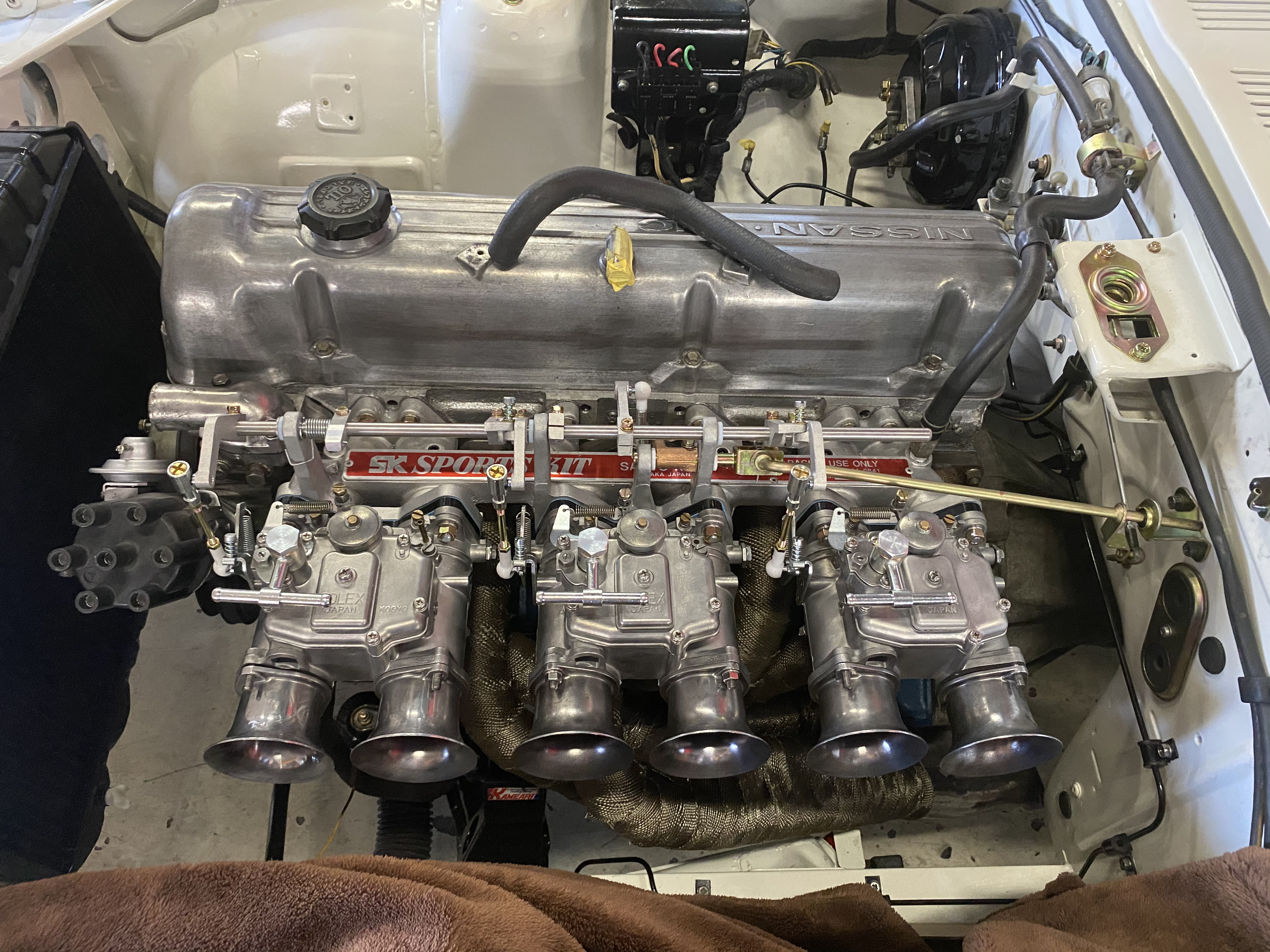 ソレックスキャブレターが付きました｜ハコスカ、フェアレディZ等の旧