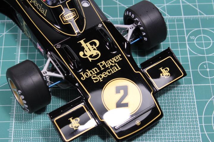 エブロ 1/20 チームロータス ロータス タイプ72E 1973 を製作しました