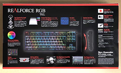 楽天市場】東プレ REALFORCE RGB TKL R2TLA-JP4G-BK 日本語配列 PC
