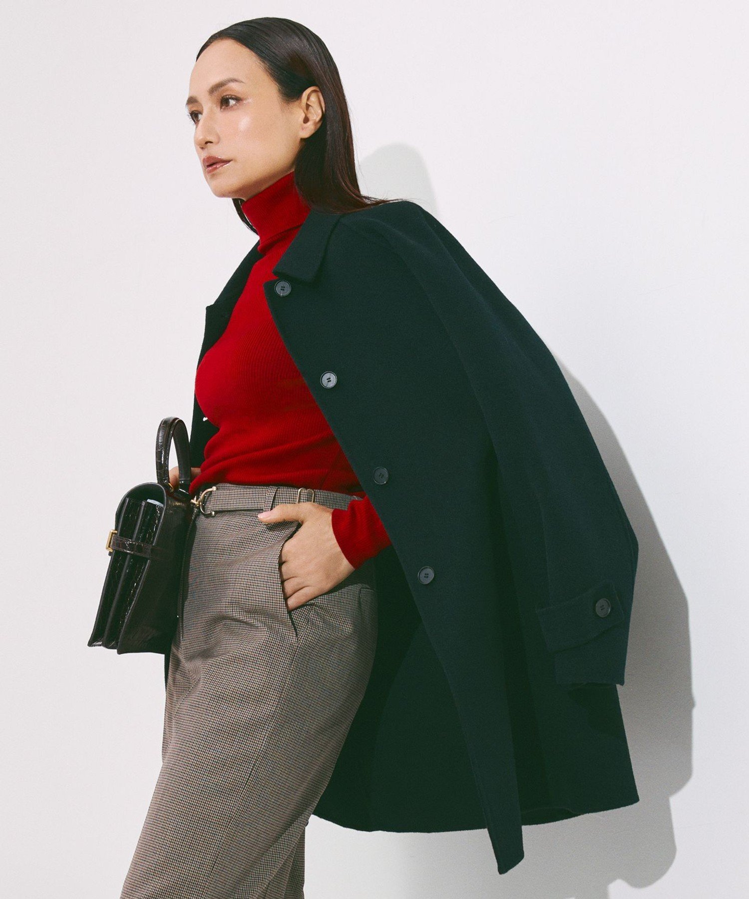 ICB｜WoolRever ステンカラーコート | Rakuten Fashion(楽天