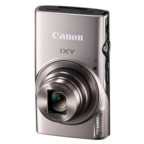 Canon IXY 650 silver compact digital camera 12x optical zoom Wi-Fi
