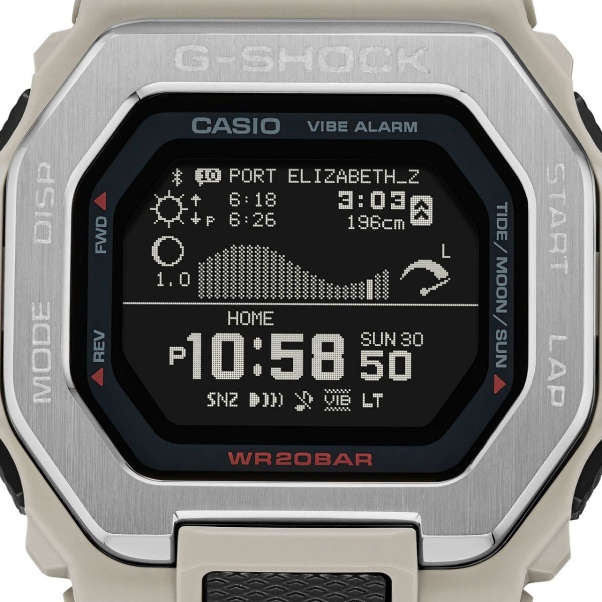 GBX100-8 | G-SHOCK G-LIDE Silver | CASIO