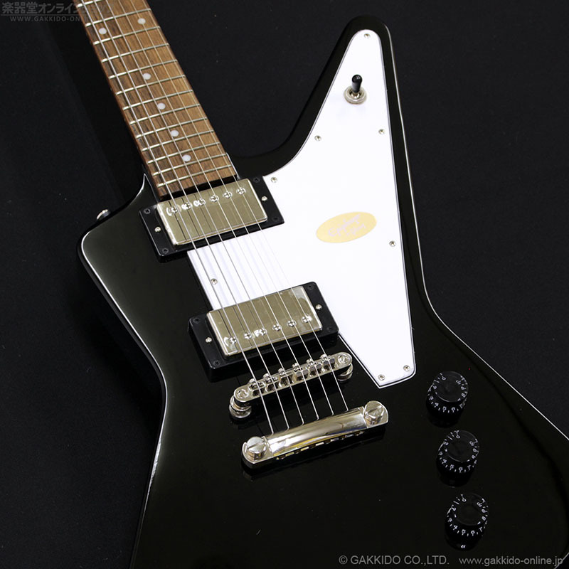 Epiphone Inspired by Gibson Explorer [Ebony] - 楽器堂オンライン
