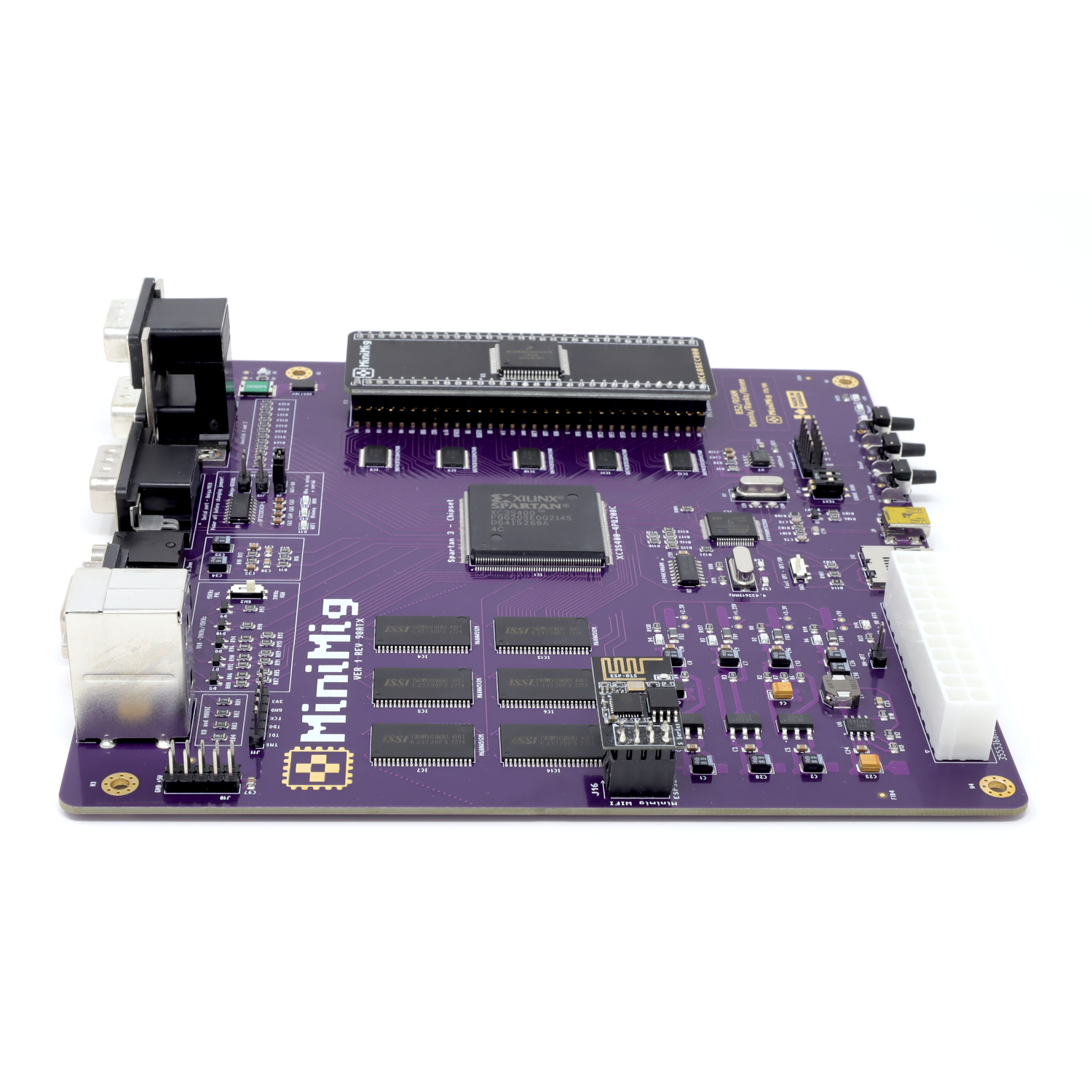 Minimig v1.98itx 6MB (Purple ENIG), CPU MC68SEC000 – MiniMig