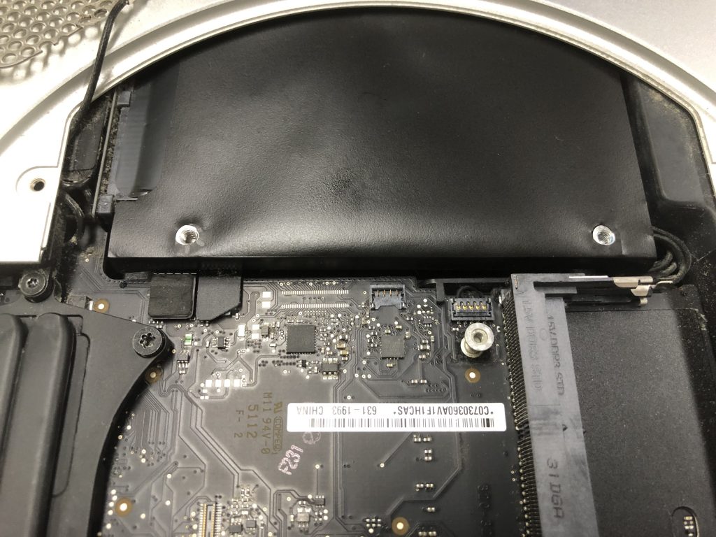 Mac mini (Late 2012) の 16GB および SSD 化 – 女神山の麓より