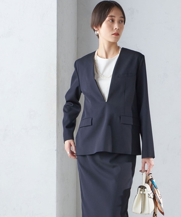 ストレッチ ツイル プルオーバー ジャケット(セットアップ対応