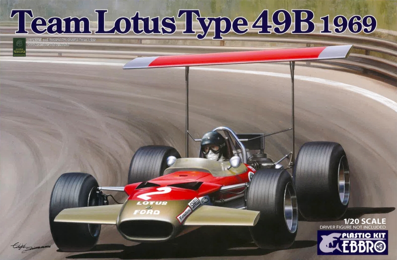 Team Lotus Type49B 1969 (エブロ 1/20) ＞ ビンテージガレージ
