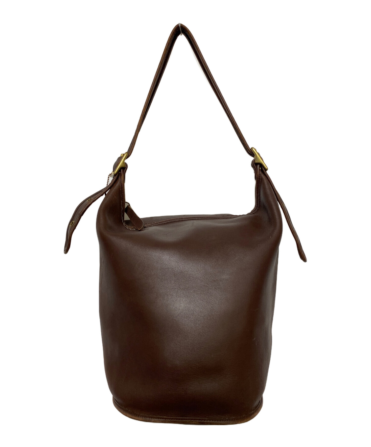 中古・古着通販】COACH (コーチ) ショルダーバッグ ブラウン｜ブランド