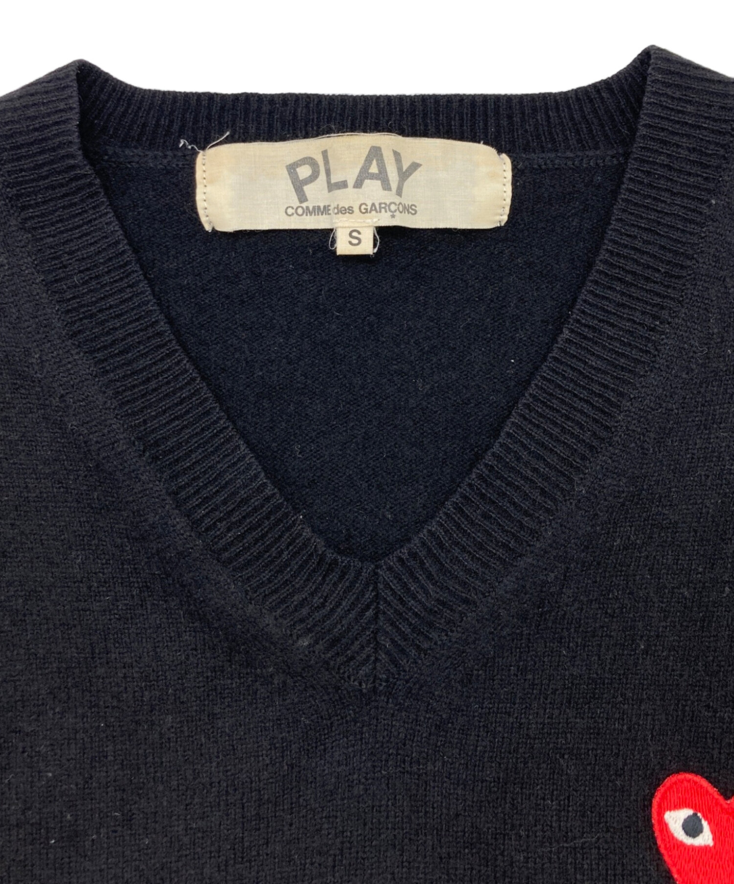 中古・古着通販】PLAY COMME des GARCONS (プレイコムデギャルソン) V