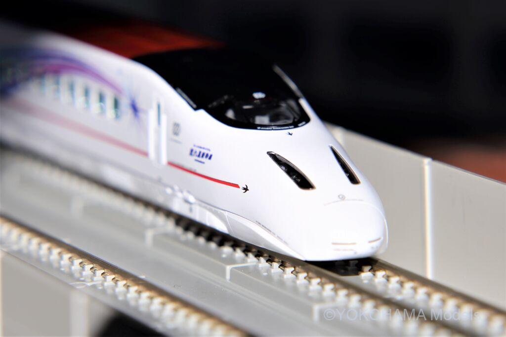 九州新幹線800系(流れ星新幹線)を弄る。ポポンデッタの室内灯装備