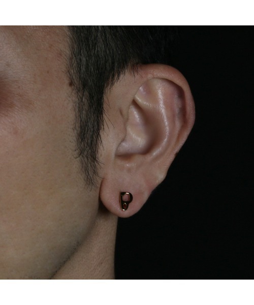 ジョジョの奇妙な冒険」 ピアス（片耳用） ONE SIZE ゴールド メンズ