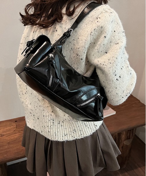 FREE STYLISTS ショルダーバッグ バッグ Y2K 4ポケットワンショルダー