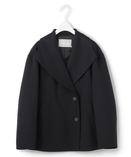 ICB（アイシービー） コート アウター WoolRever ショートコート