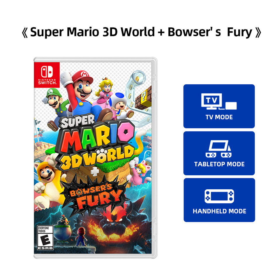 Nintendo Switch Game - Super Mario 3D World Bowsers Fury - 100