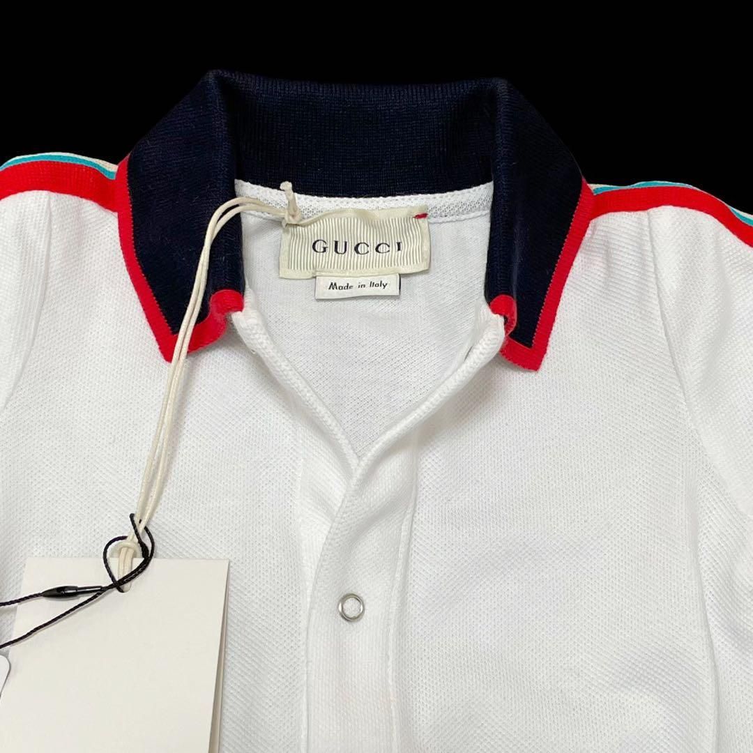 GUCCI グッチ ベビー服 ロンパース オールインワン 長袖 ストライプ
