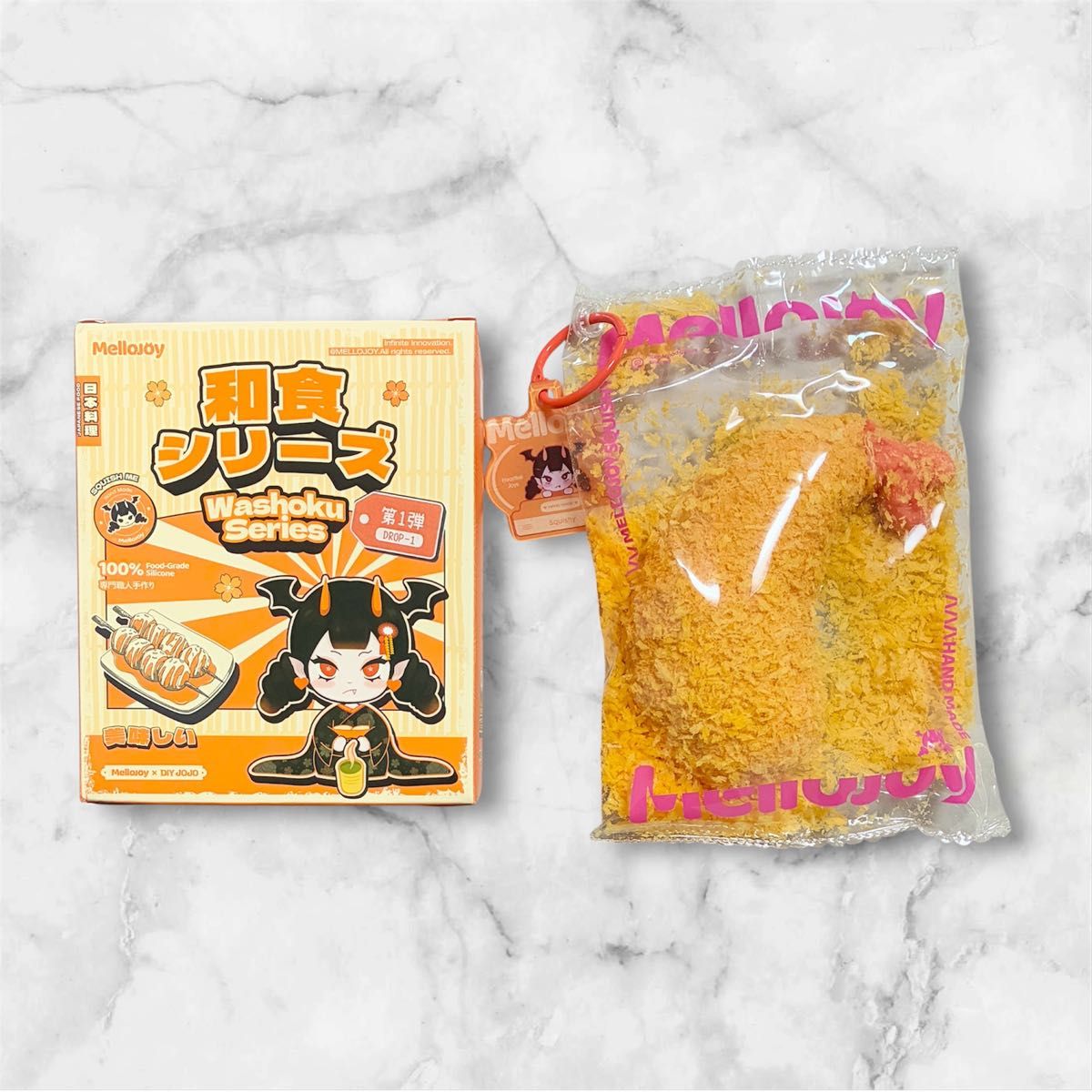 Mellojoy スクイーズ 和食シリーズ 海老天ぷら エビフライ｜Yahoo