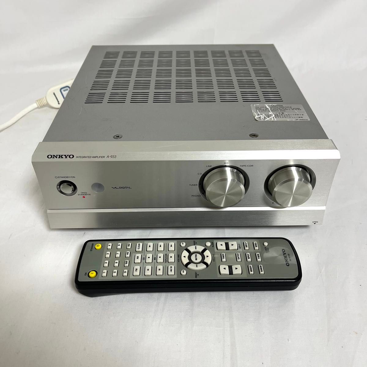 ONKYO A-933 プリメインアンプ ONKYO A-933 プリメインアンプ 廃盤