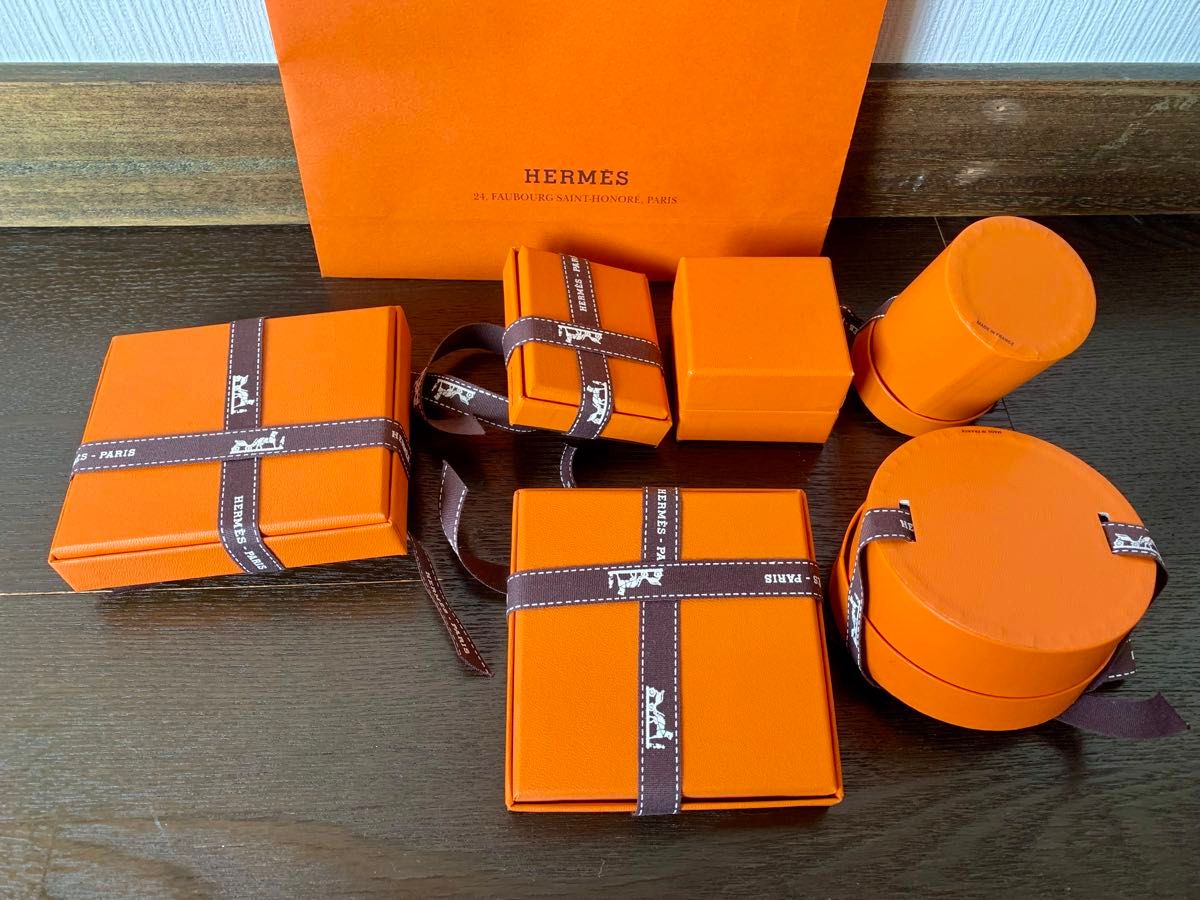 HERMES エルメス 空箱 ショッパー 空き箱 紙袋 非売品 box ボックス