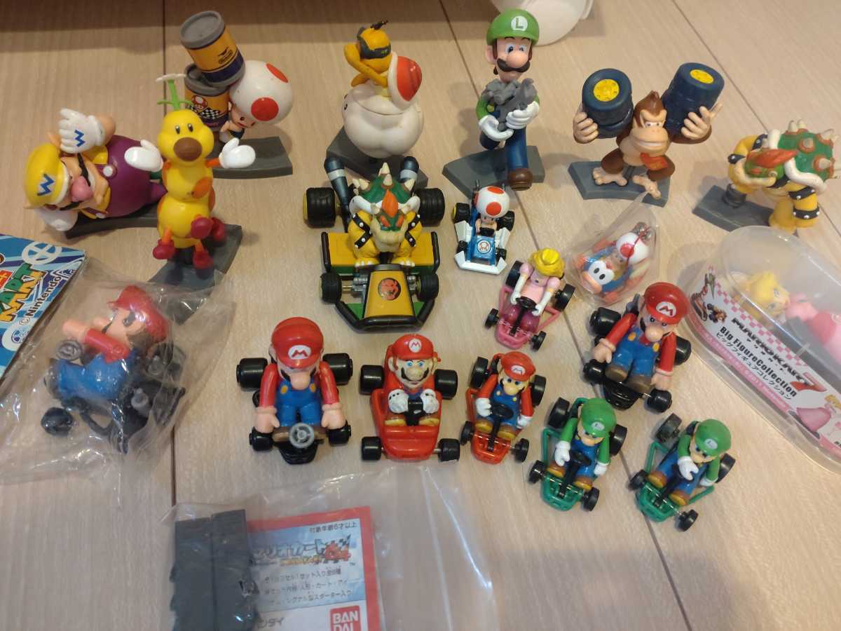 Yahoo!オークション - スーパーマリオ マリオカート フィギュア セット