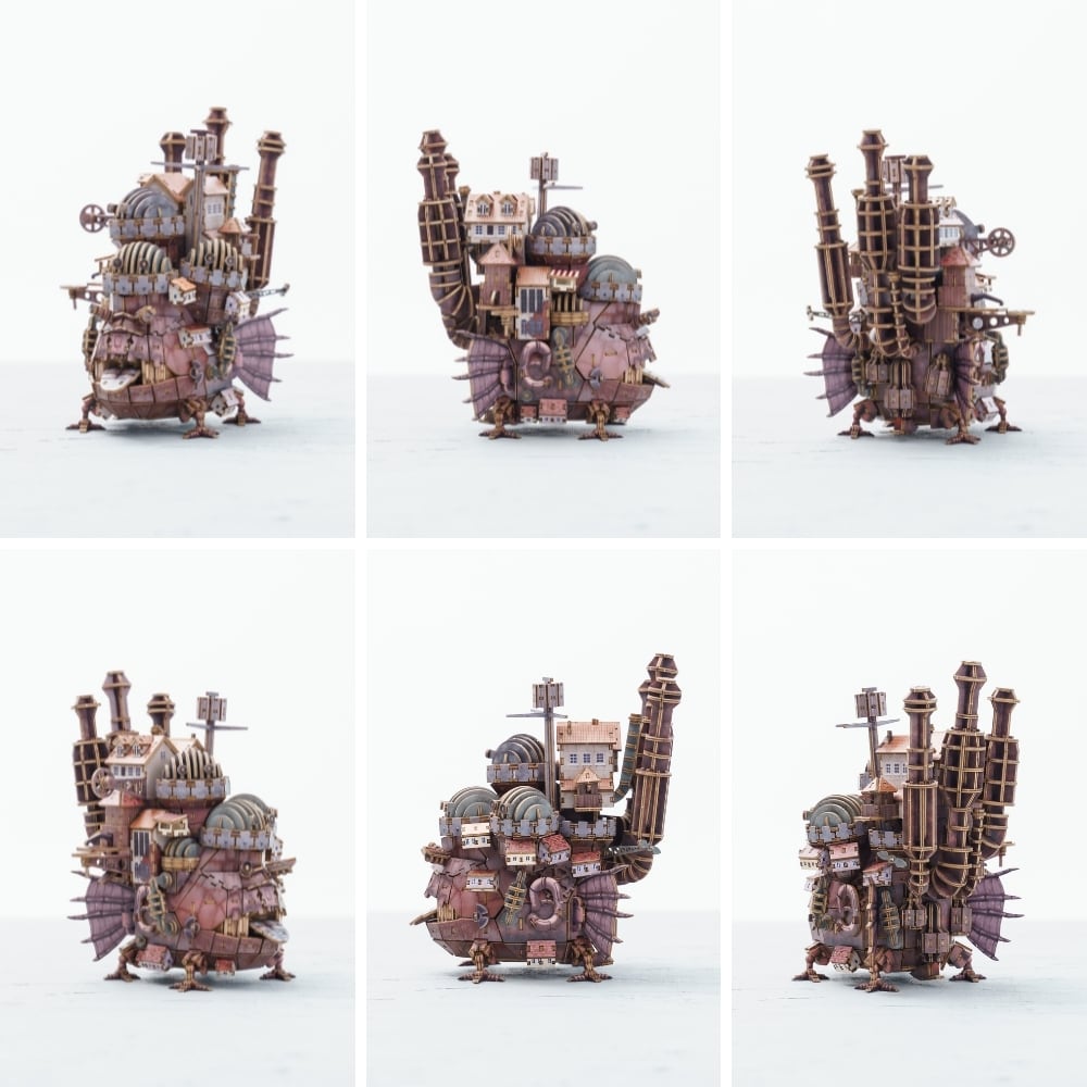 ハウルの動く城 ki-gu-mi / キグミ ハウル城（カラーver / 0458） | す