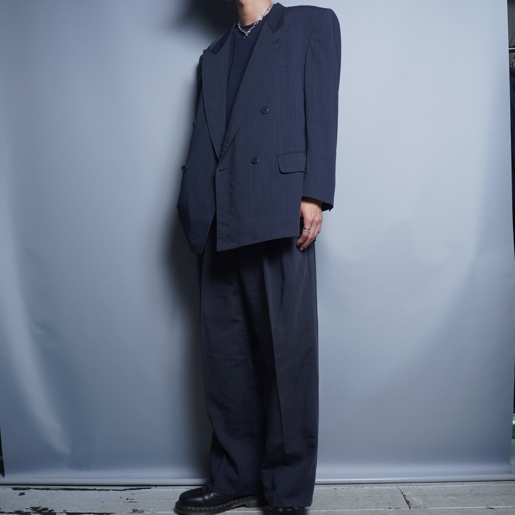 Christian Dior】クリスチャンディオール ダブルウールセットアップ