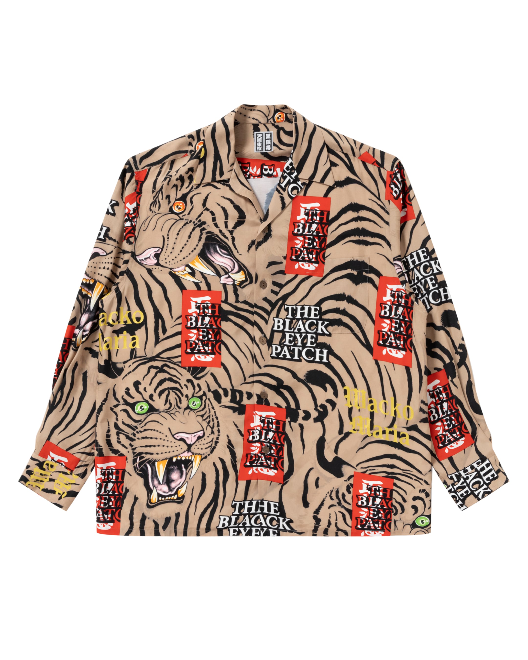 BLACK EYE PATCH × WACKO MARIA / HAWAIIAN SHIRT L/S | Answer