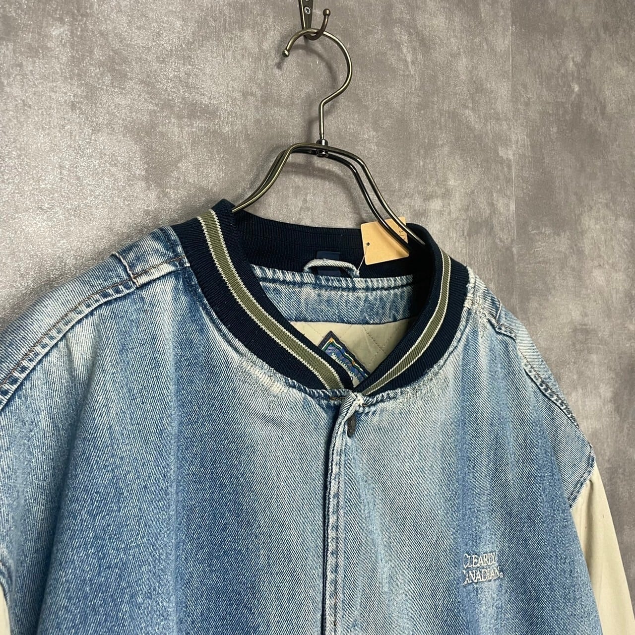 GEAR デニムスタジャン XL 刺繍 | 古着屋OLDGREEN