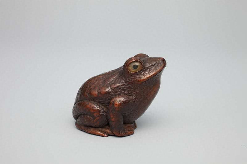 根付 蛙 文化遺産オンライン