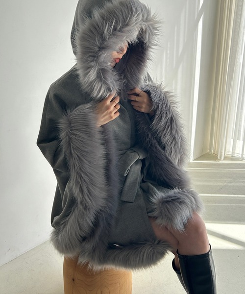 ROYAL PARTY（ロイヤルパーティー）の「【ZOZO限定】フードファー