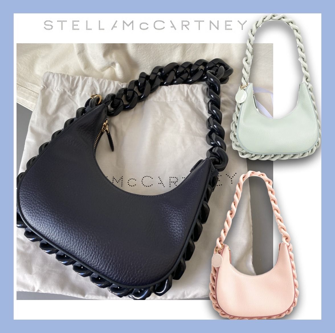 SALE《ステラ》 ♪フレイム ミニ ホーボーバッグ グレイニー (Stella