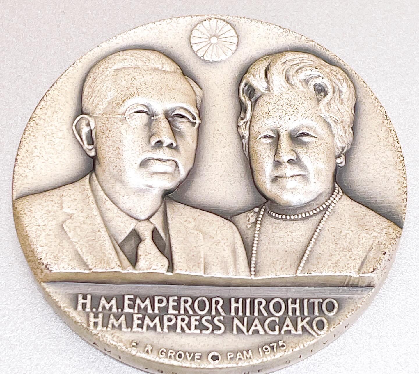 天皇陛下皇后陛下 御訪米記念純金メダル、純銀メダルお買取させて