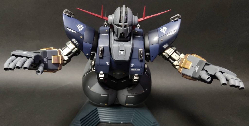 MGジオング｜えりぽさんのガンプラ作品｜GUNSTA（ガンスタ）