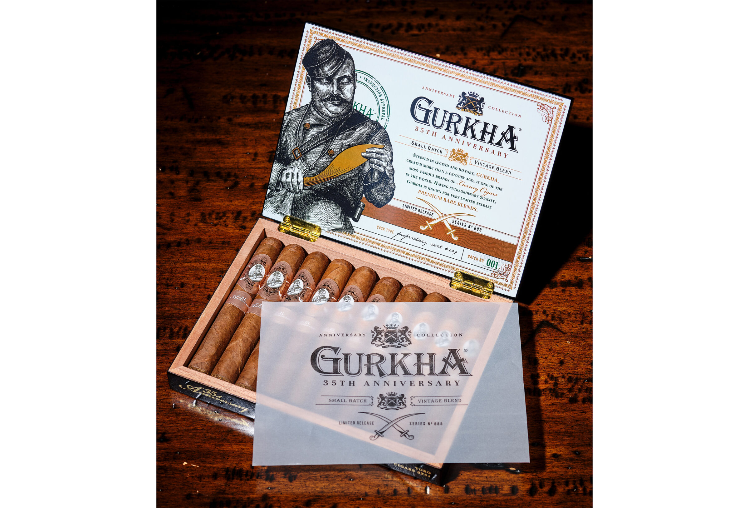 Gurkha 35th Anniversary Now Available in 10-Count Boxes | halfwheel