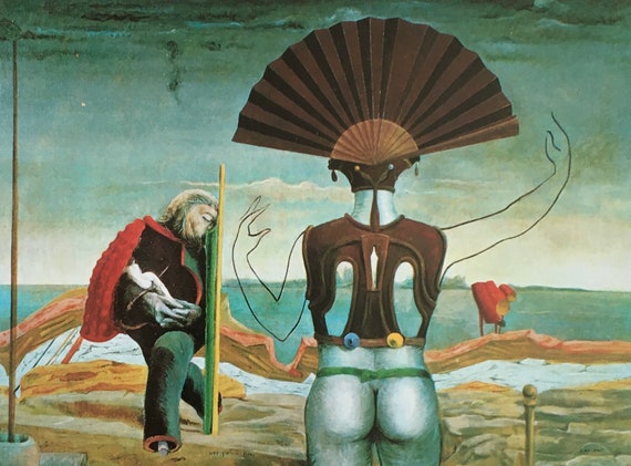 マックス・エルンストによる 1973 年のオリジナル ヴィンテージ