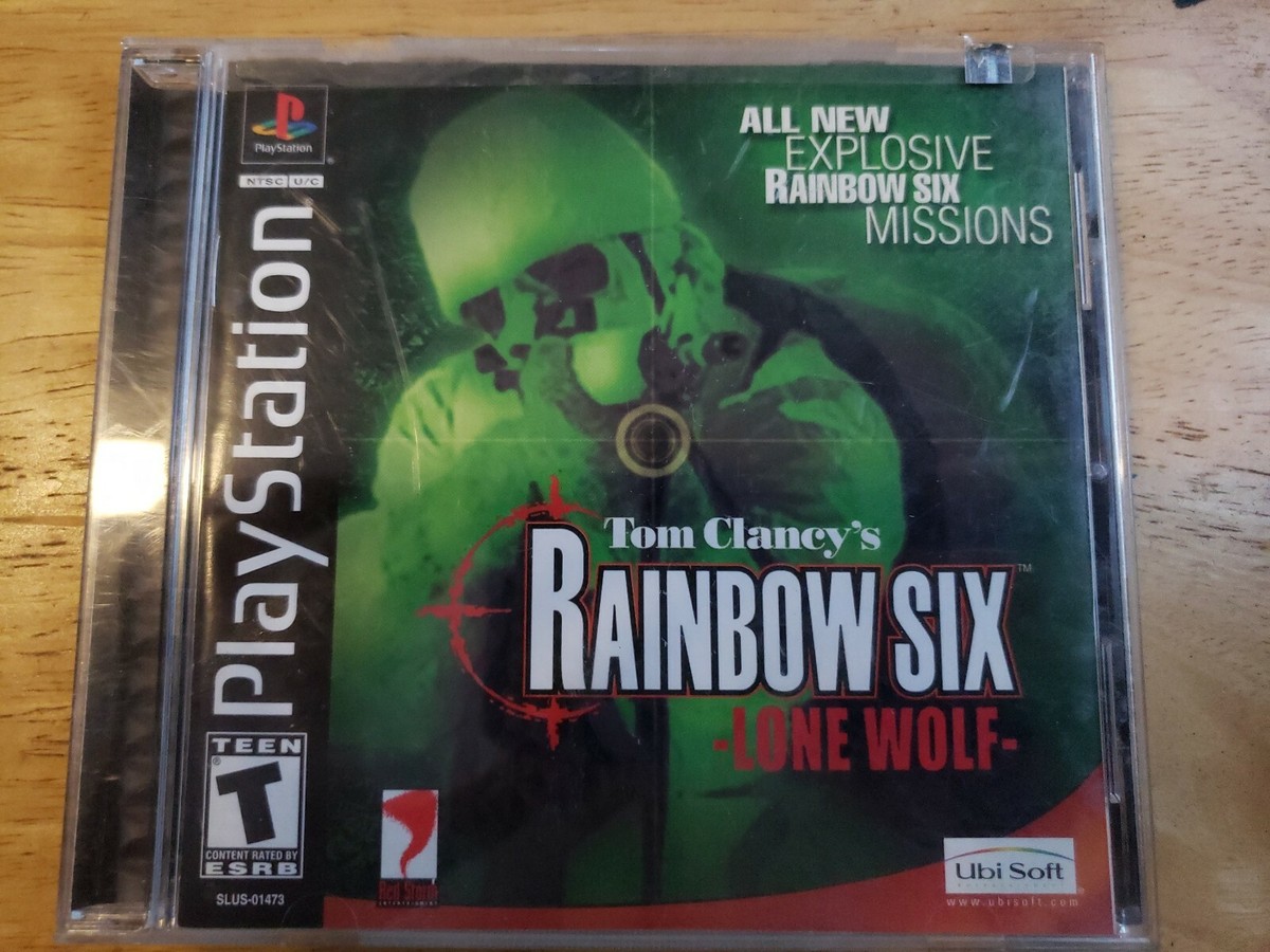 Ubisoft Tom Clancy's Rainbow Six Lone Wolf Sony Playstation 1 CIB
