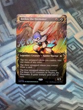 Baylen, the Haymaker (Borderless) (Raised Foil) Bloomburrow Foil