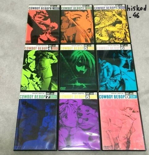 Cowboy Bebop Collection Vol 1-9 DVD Complete Set 9 Disc W/ Box