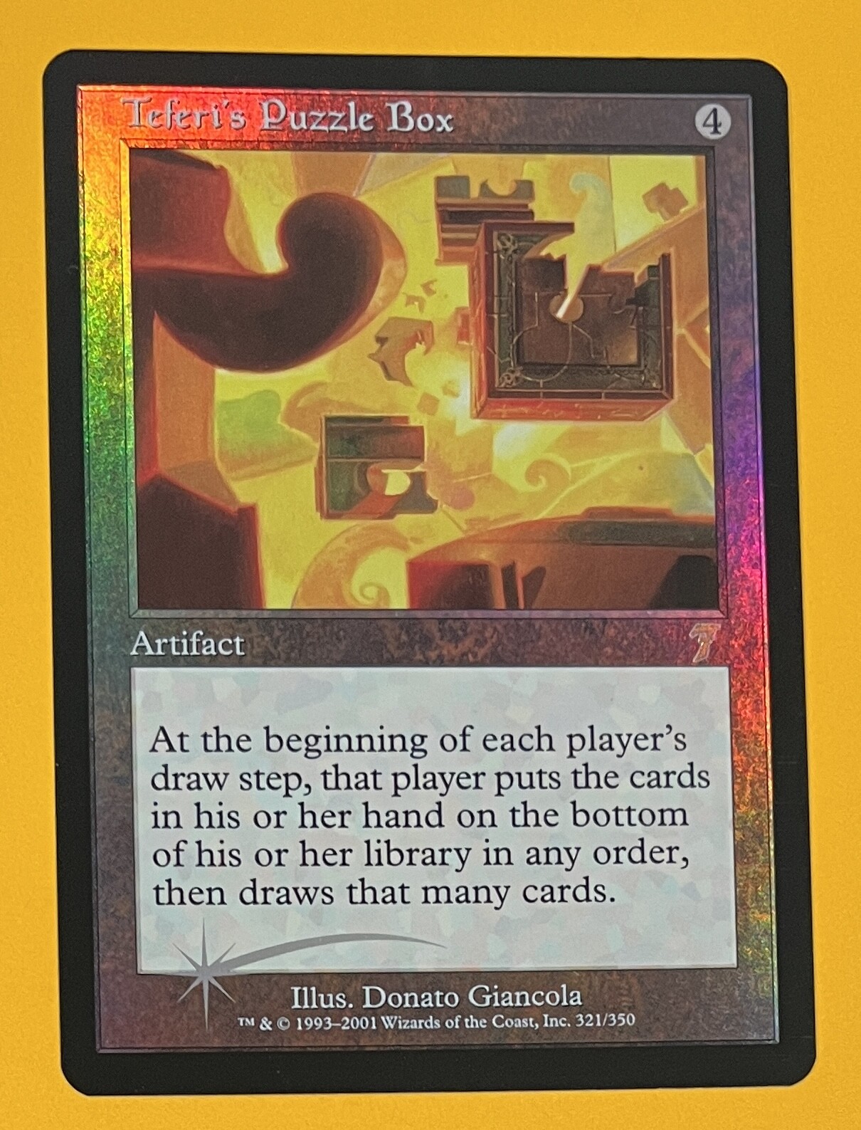 MTG TEFERI'S PUZZLE BOX (FOIL) 7th Edition (OldManMTG 004-113) | eBay