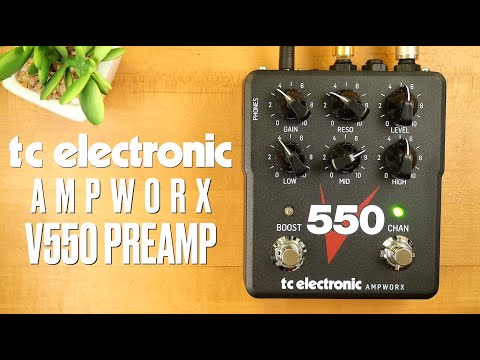 TC Electronic Ampworx V550 Preamp - YouTube