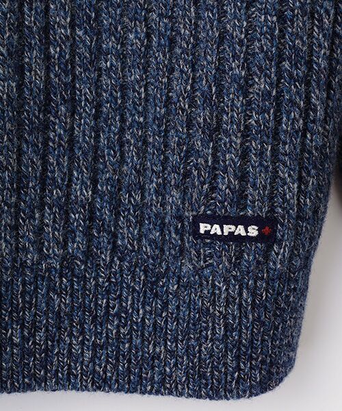 セール】 ウール三ツ杢5G タートルネックセーター （ニット・セーター