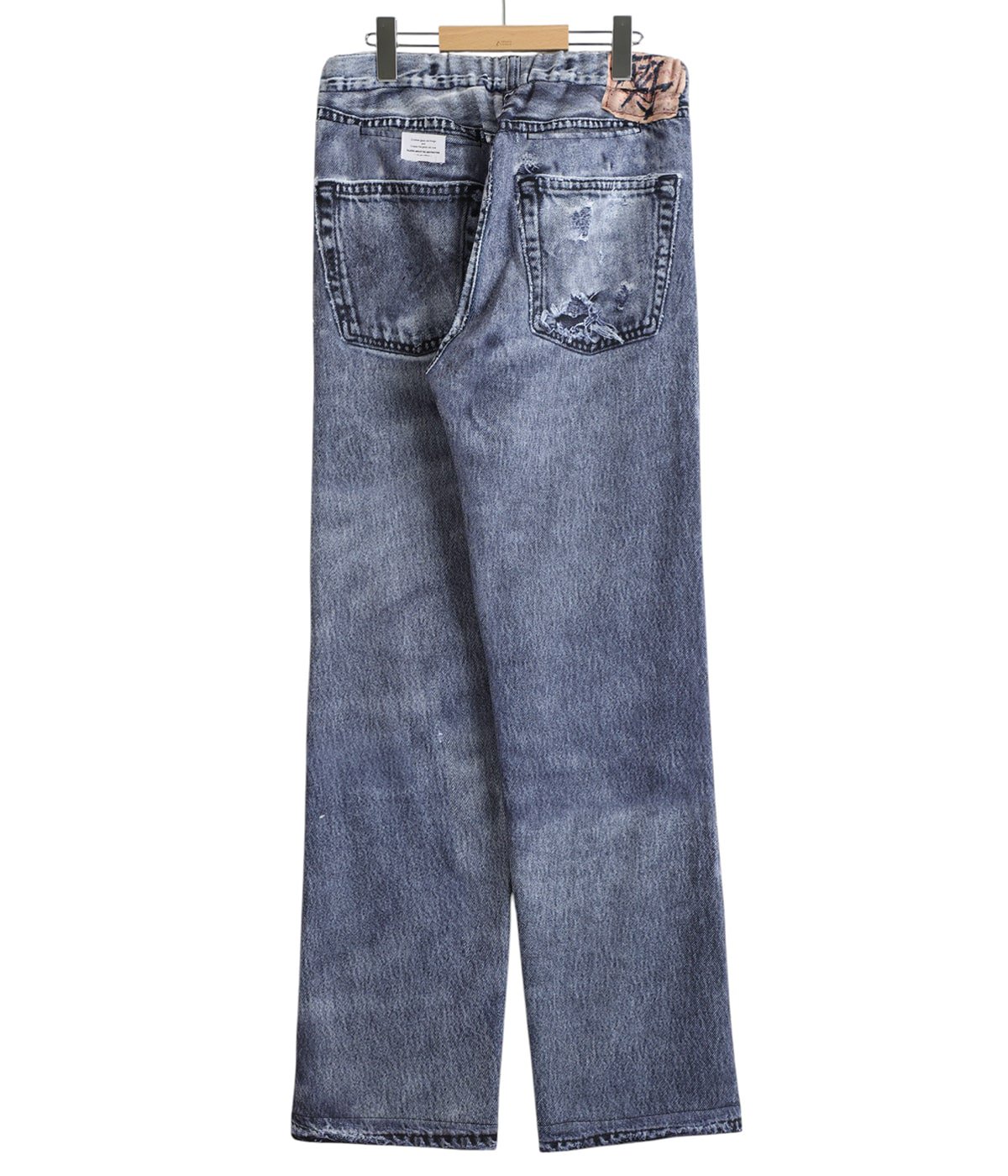 DENIM PRINT STRIGHT PT | TALKING ABOUT THE ABSTRACTION(トーキング