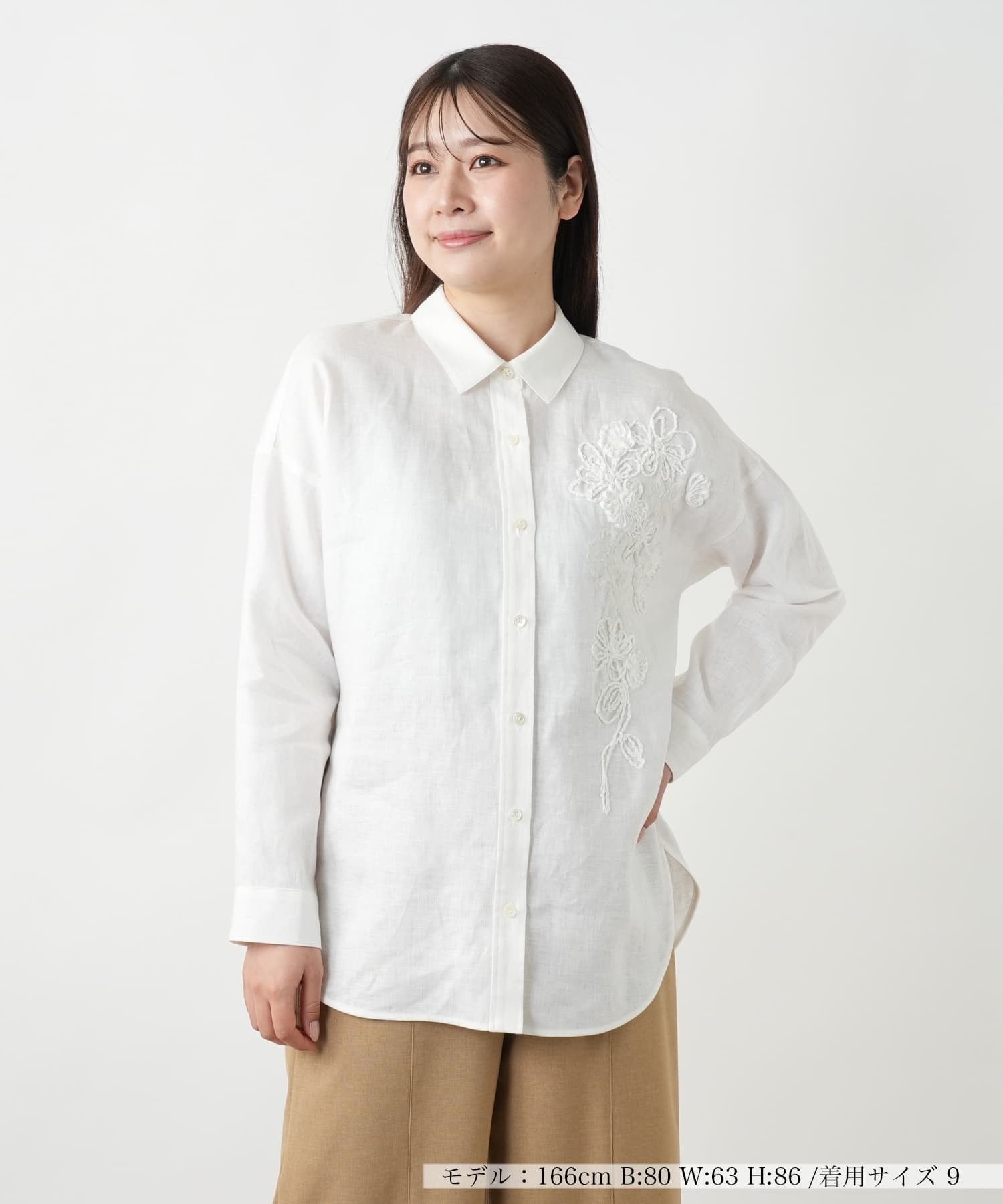 フラワー刺繍ブラウス|レリアン | レリアン公式オンラインストア