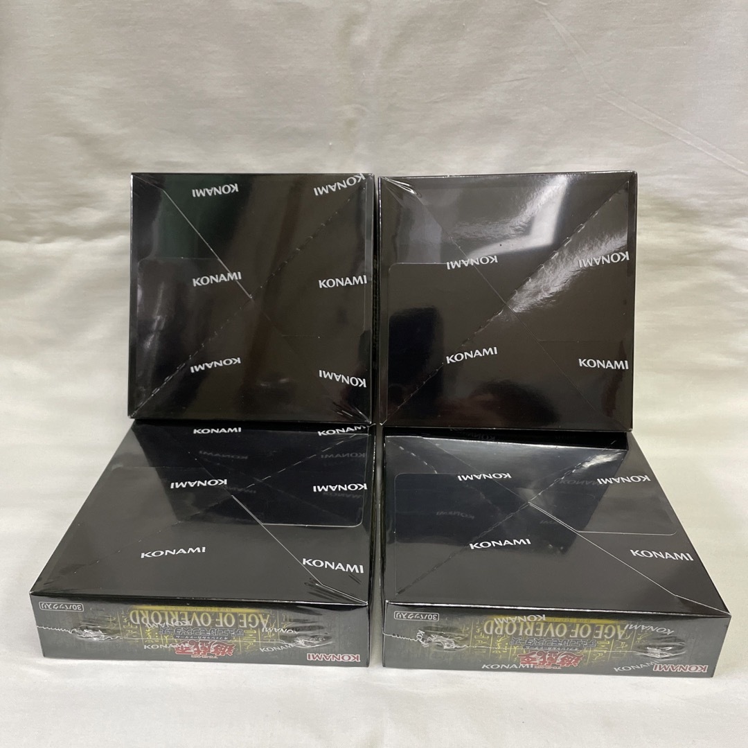 遊戯王AGE OF OVERLORD 4BOX シュリンク付き