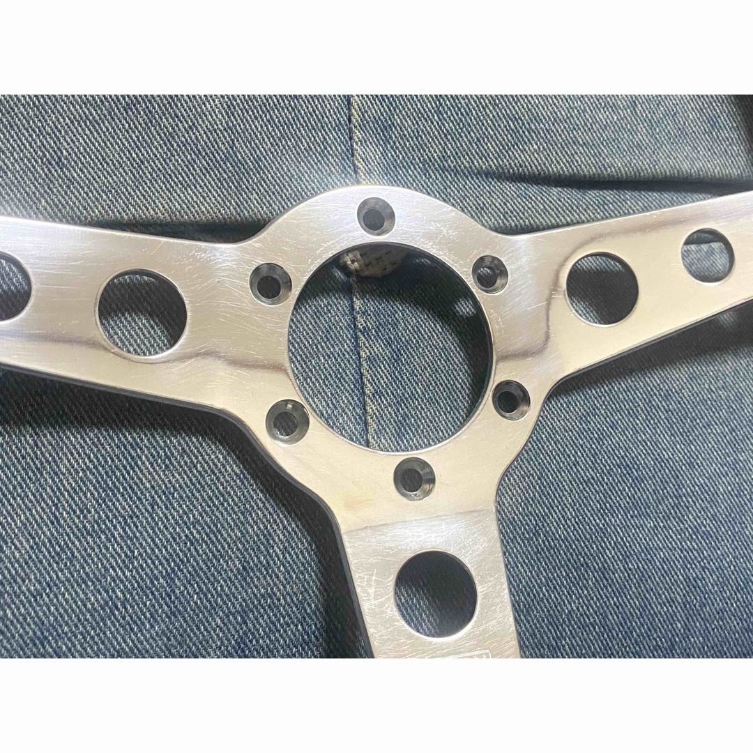 MOMO - MOMO Super INDY ウッドステアリング モモステ 350mm 良好◎の