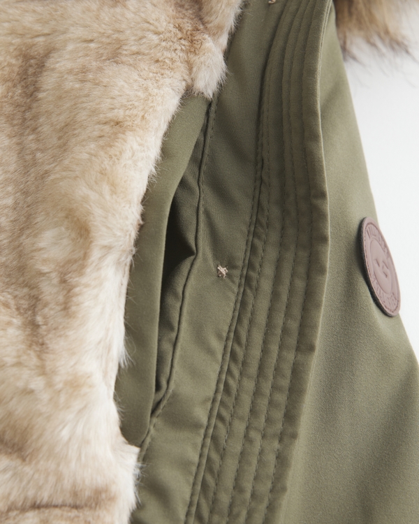Women's Faux Fur-Lined Parka | Women's Clearance | HollisterCo.com