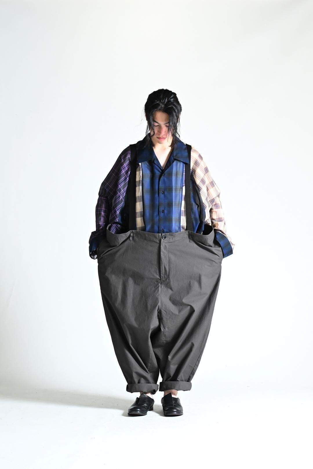 My Beautiful Landlet Bafu Cotton サスペンダービッグパンツ OVIE