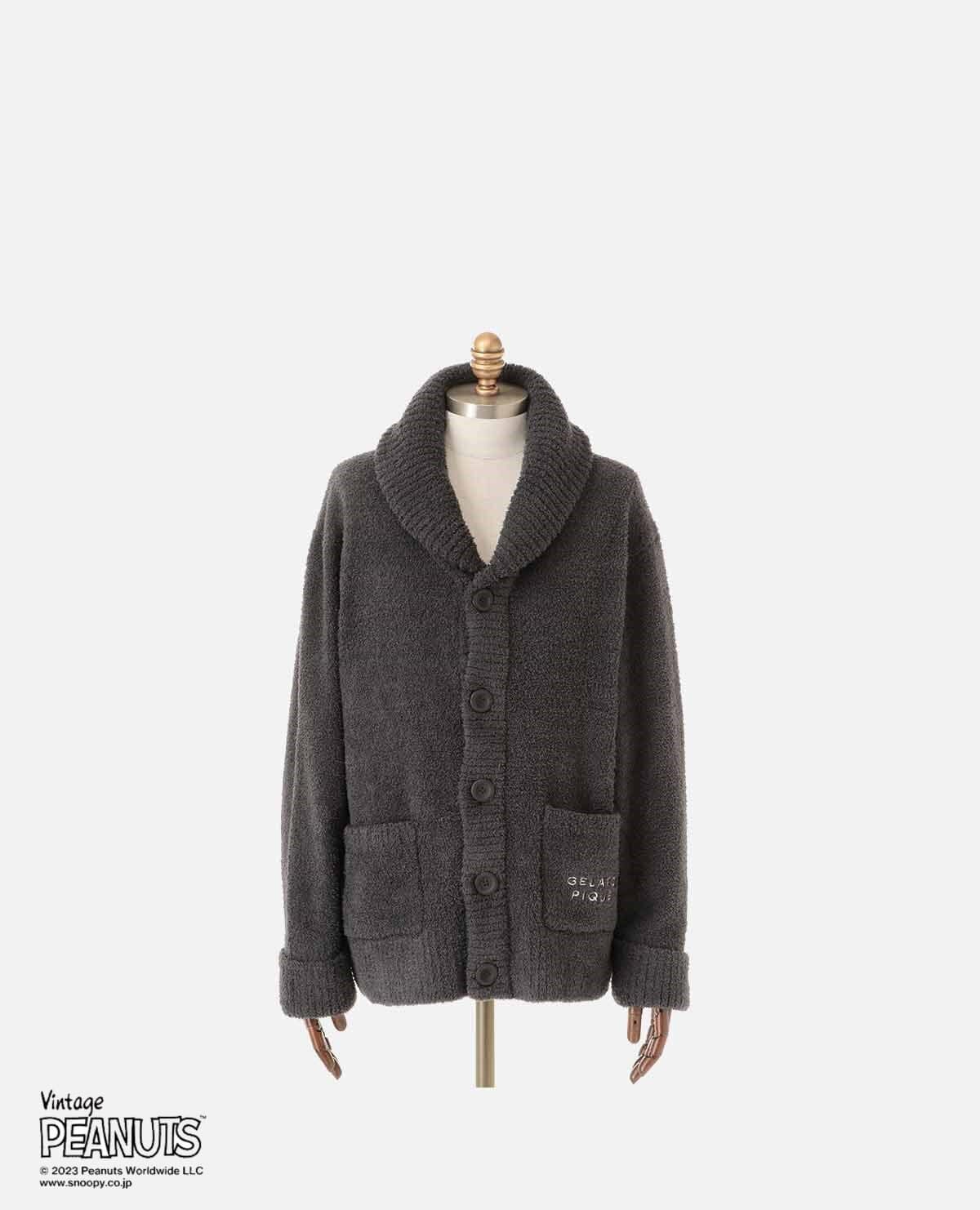 スヌーピー SNOOPY オールスターズ ジャガード カーディガン