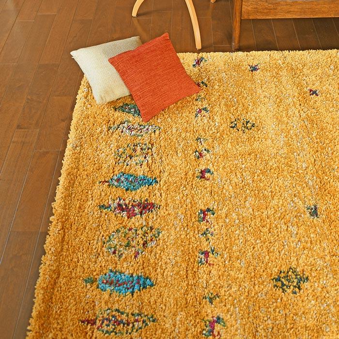 プレーベル ラグ ハイク 200×250 cm トルコ製 防炎 床暖房 ホット