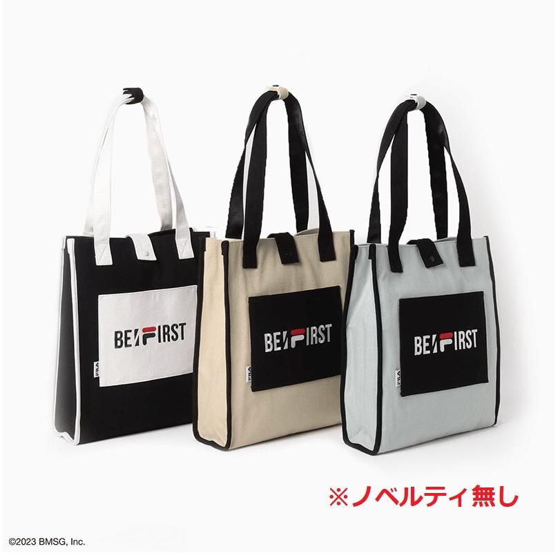 FILA（フィラ） FILA×BE:FIRST 刺繍ロゴトートバッグ（ノベルティ無し
