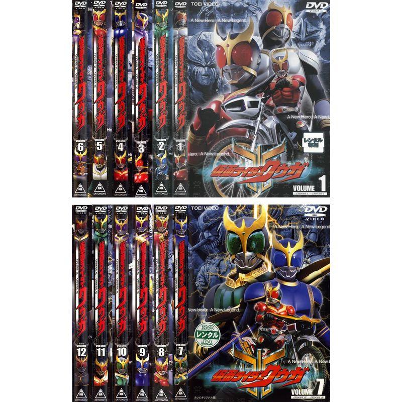 仮面ライダー クウガ レンタル落ち 全12巻セット マーケットプレイス